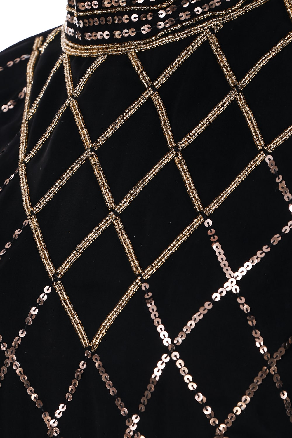 Elegant Eid Abaya Dress - Hand Embroidered with Beads & Sequins for Women - Perfect for Eid Celebrations, Weddings & Special Occasions