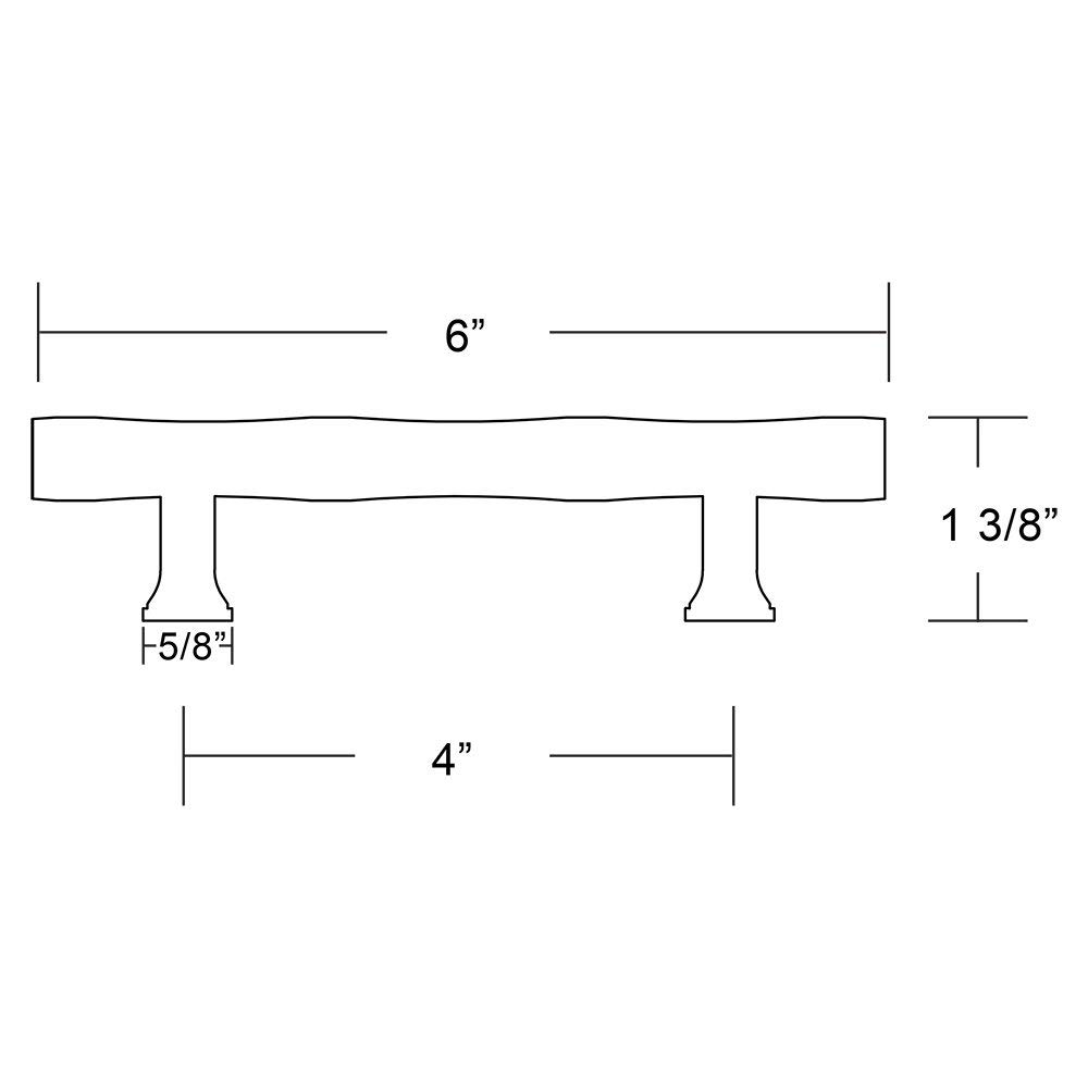 Emtek 86429 Tribeca 4 Inch Center to Center Satin Nickel Cabinet Pull - Modern Bar Cabinet Handle for Kitchen, Bathroom & Furniture Hardware Upgrade