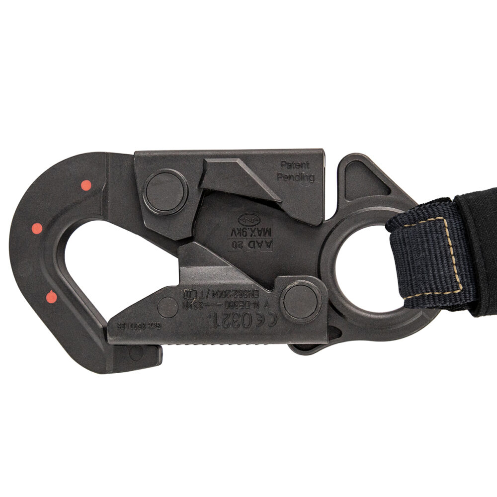 Arc Flash 6' Internal Energy Absorbing Safety Lanyard - Aramid Fiber, Dielectric Snap Hook for Electrical Work & Fall Protection | Ideal for Utility Workers, Linemen & Industrial Safety Use