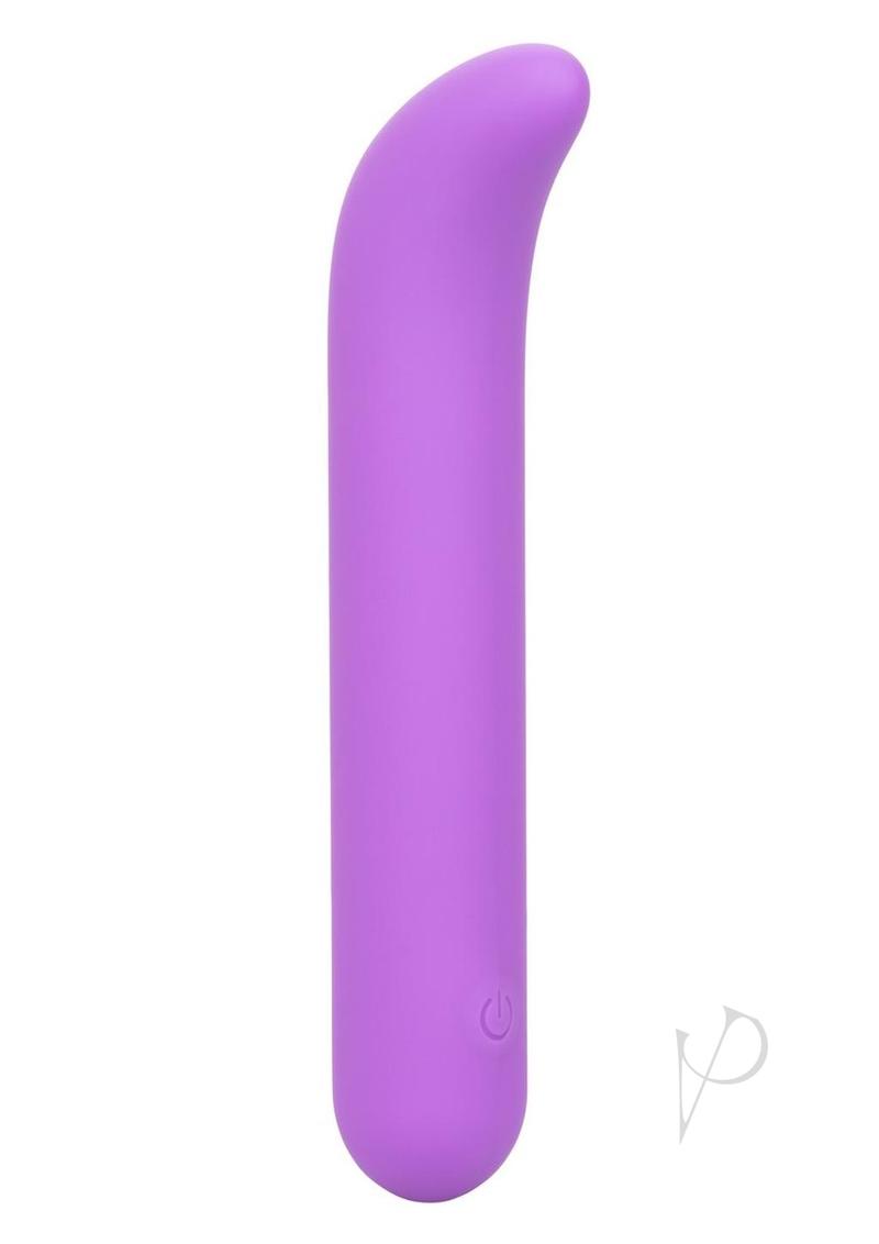 Bliss Liquid Silicone Rechargeable Mini G-Spot Vibrator - Purple | Waterproof Personal Massager for Women | Perfect for Solo Play & Couples Intimacy