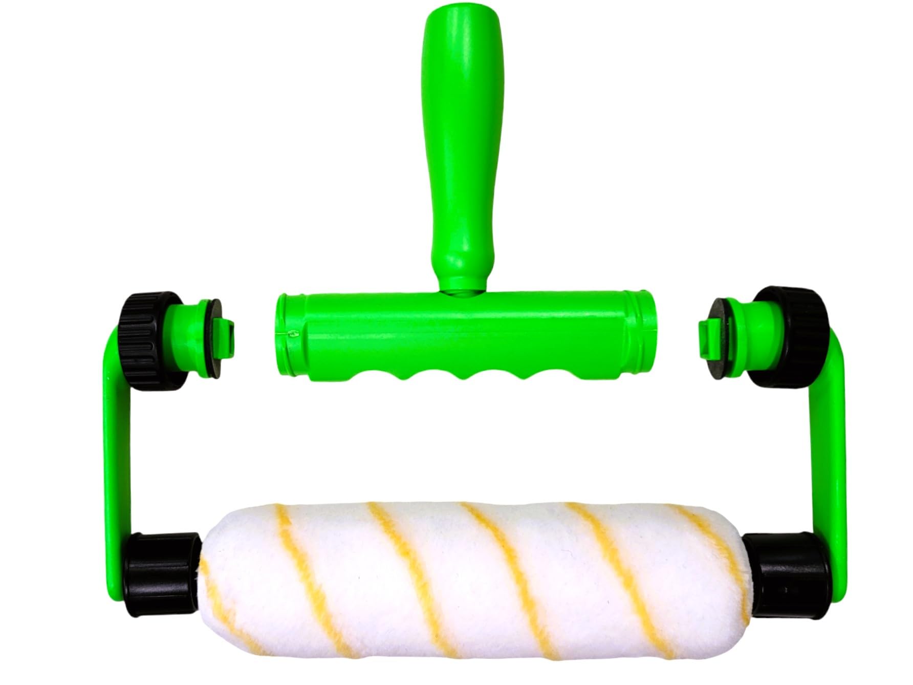 9 Inch Paint Roller Kit - Professional Wall Painting Tools with Frame & Cover for Smooth Finish - Perfect for Interior Walls, Ceilings & DIY Home Projects