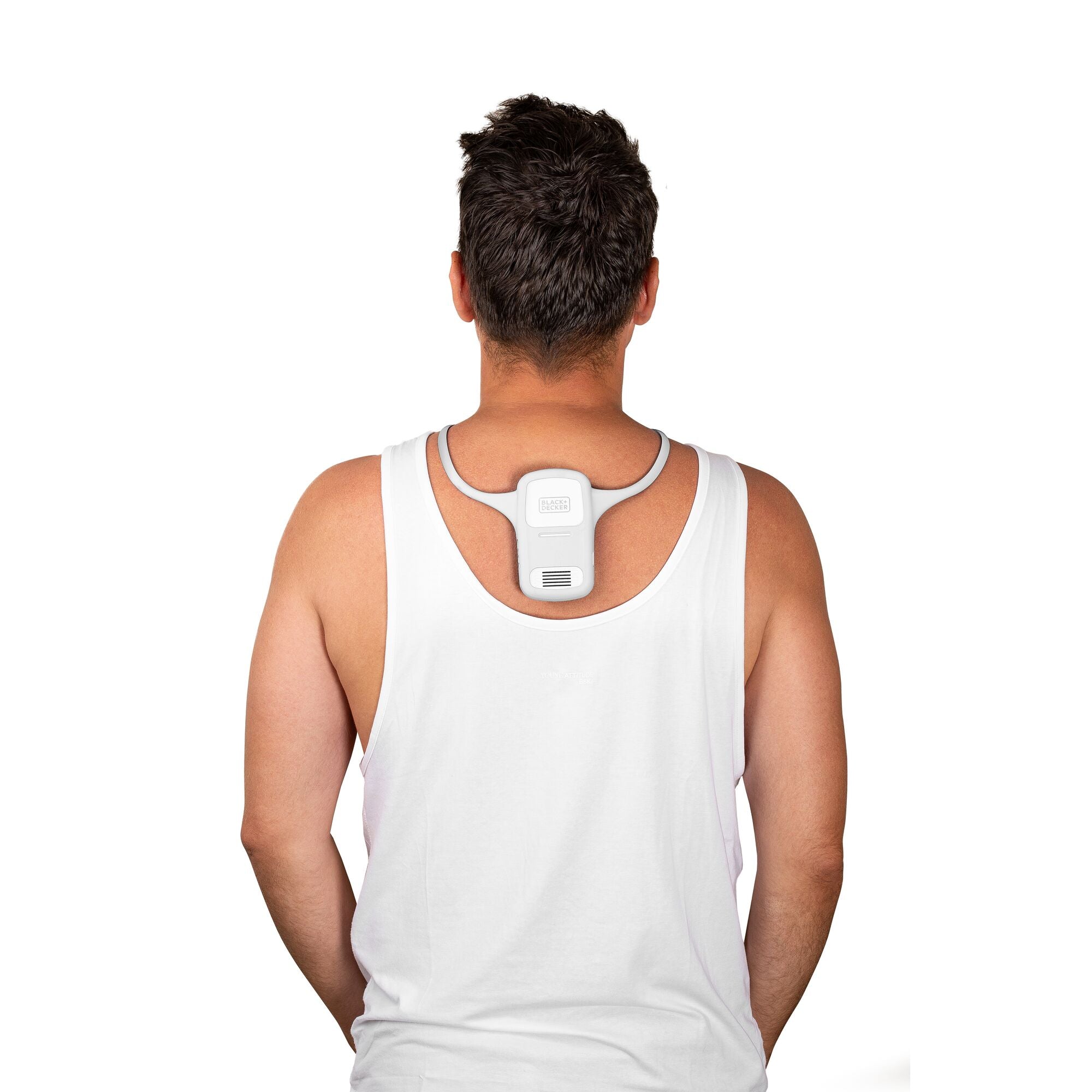 Comfortpak Wearable Cooling & Heating Device - Portable Pain Relief for Neck, Back & Shoulders - Cloud White - Ideal for Sports, Travel & Office Use