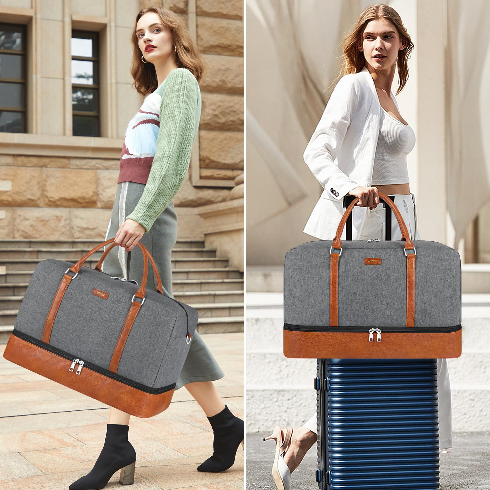 IBFUN Women's Weekender Travel Bag - 21