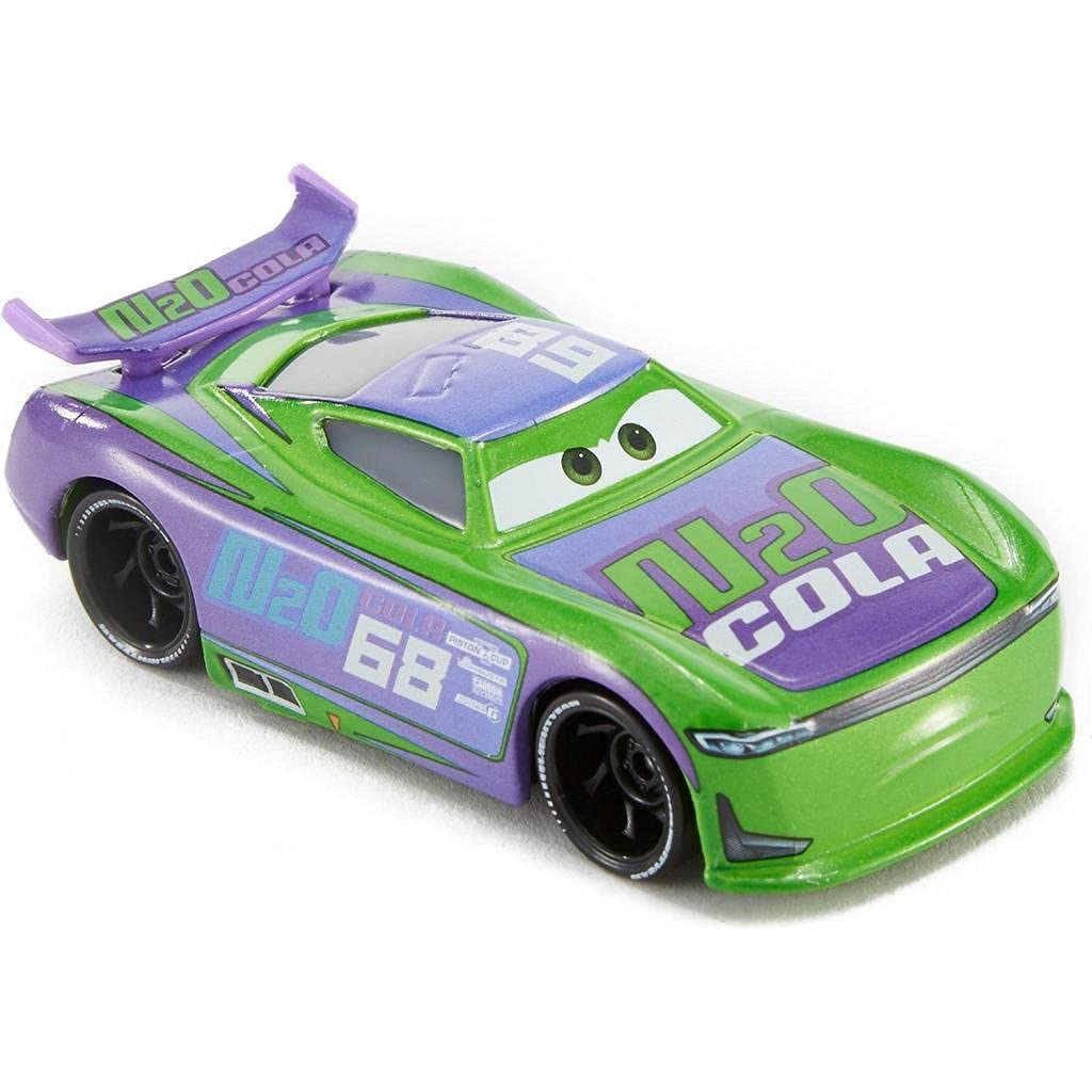 Disney Cars Movie H.J. Hollis Miniature Collectible Race Car Toy - Lightning McQueen Inspired Die-Cast Vehicle for Kids Age 3+ | Playtime, Collection Display & Birthday Gift Idea