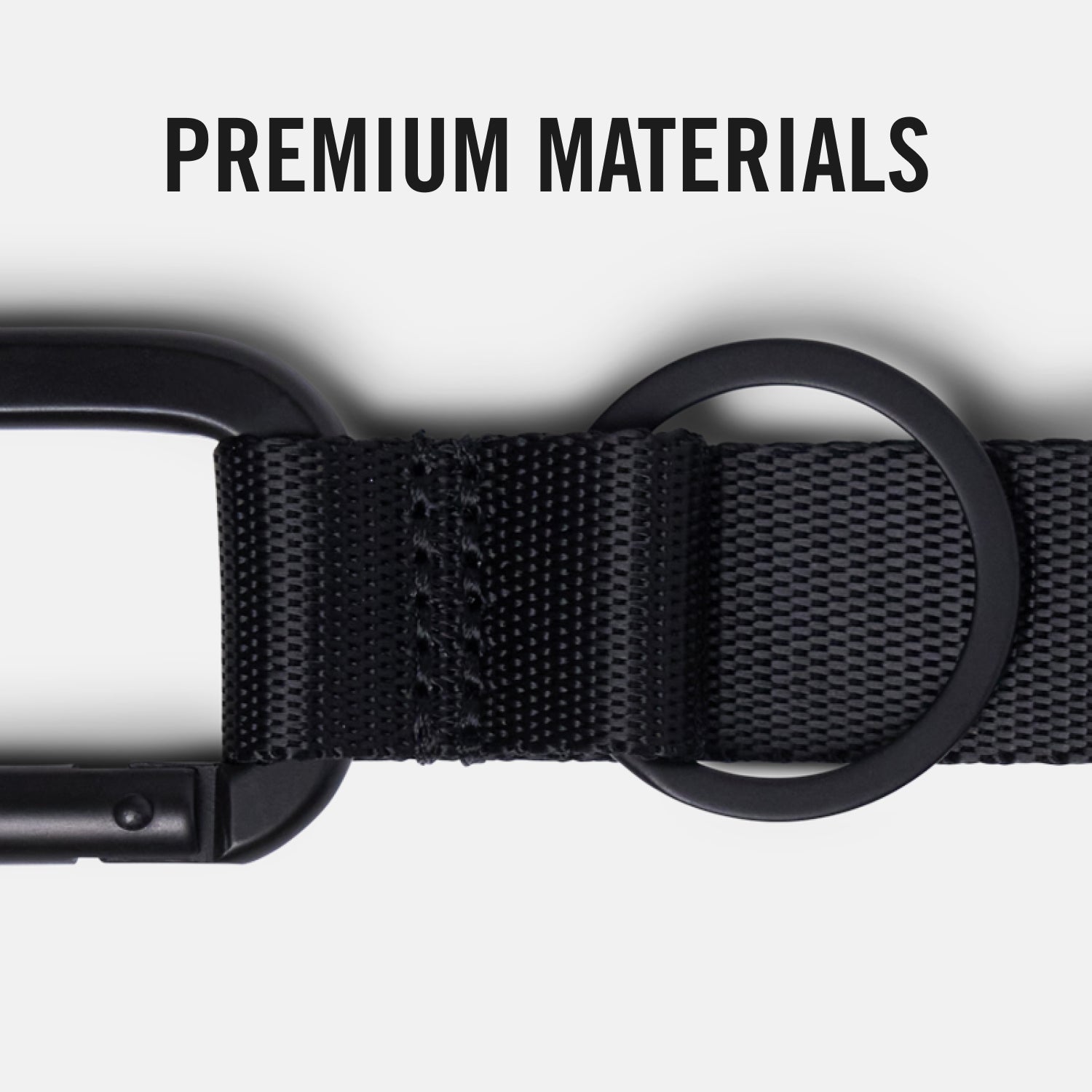 Premium Matte Black Keychain - Durable Everyday Carry for Keys, Wallets & Accessories | Perfect for Home, Office & Travel