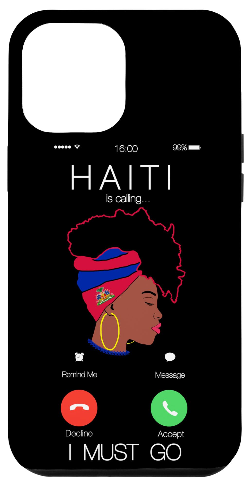 iPhone 12 Pro Max Case with Haitian Flag Design - Durable Protective Cover for Women | Perfect for Travel, School & Everyday Use