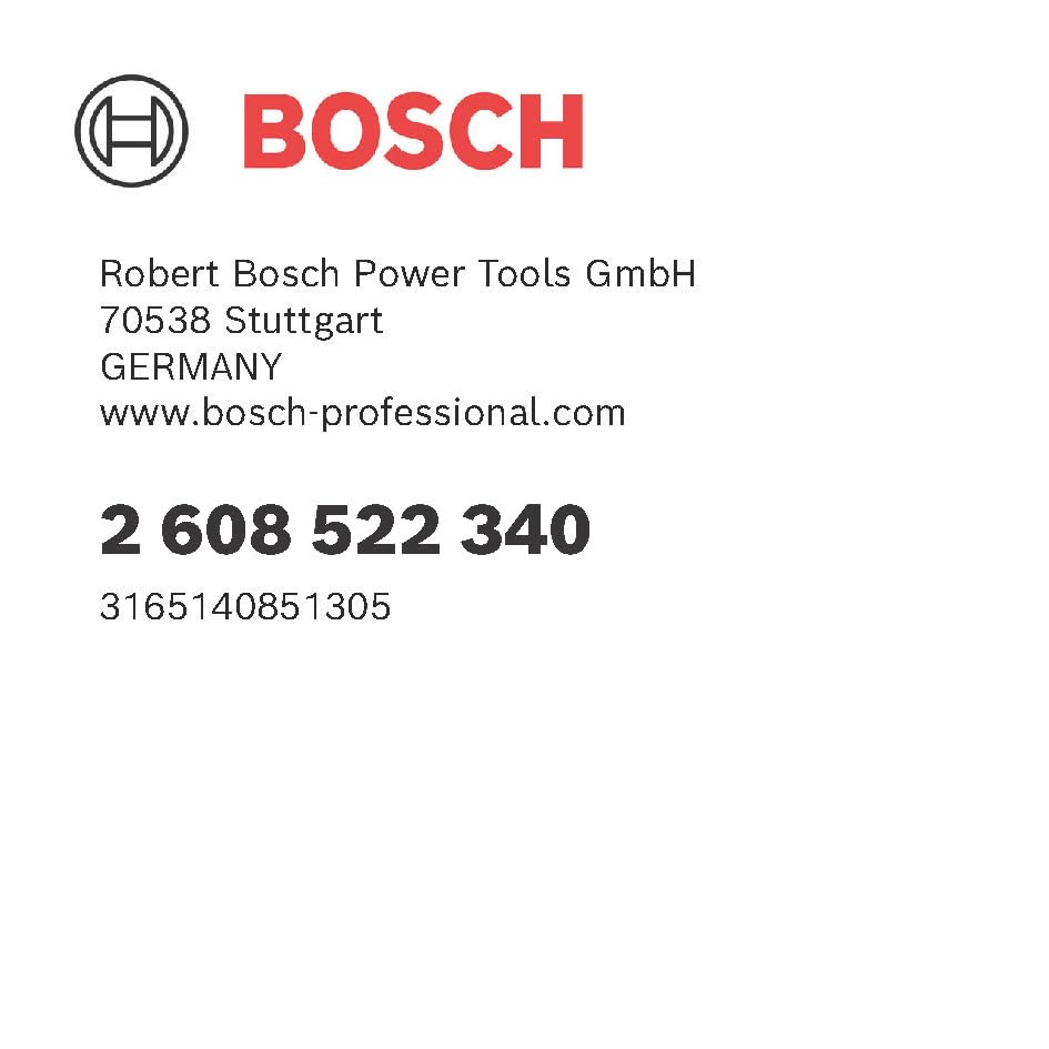 Bosch Professional 8pcs. Torx Double Screwdriver Bit Set - Impact Control, 8 x T25-T25 Bits, 65mm Length, Pick and Click, Ideal for Impact Drills and DIY Projects