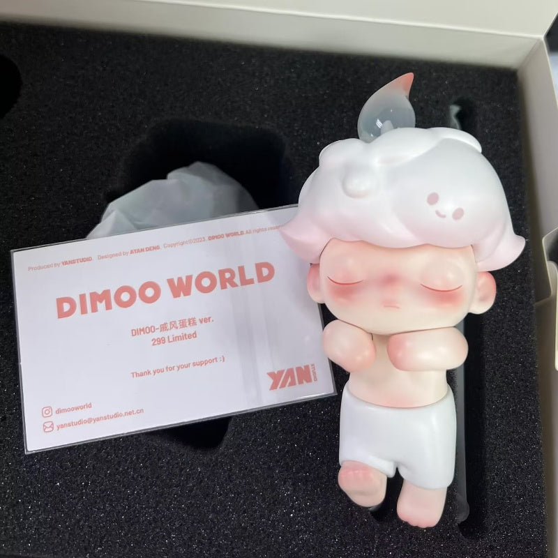 DIMOO Chiffon Cake Limited Edition Collectible Figure - Cute Anime Character for Display, Gift, and Home Decor