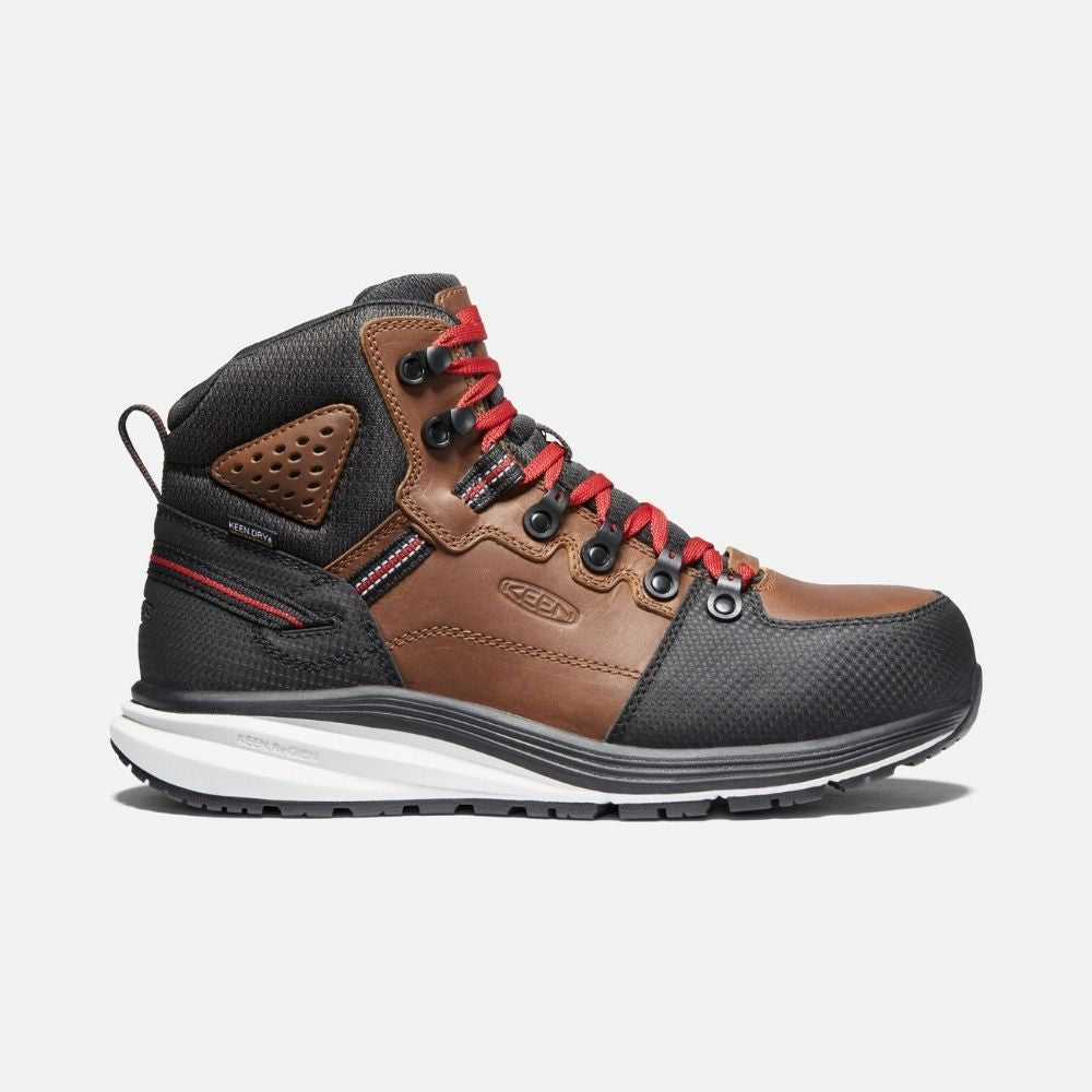 Keen Red Hook 6 Men's Waterproof Composite Toe Hiking Safety Boots - ASTM F2413 Certified Work Boots for Construction, Landscaping & Outdoor Adventures (Model 1025691)