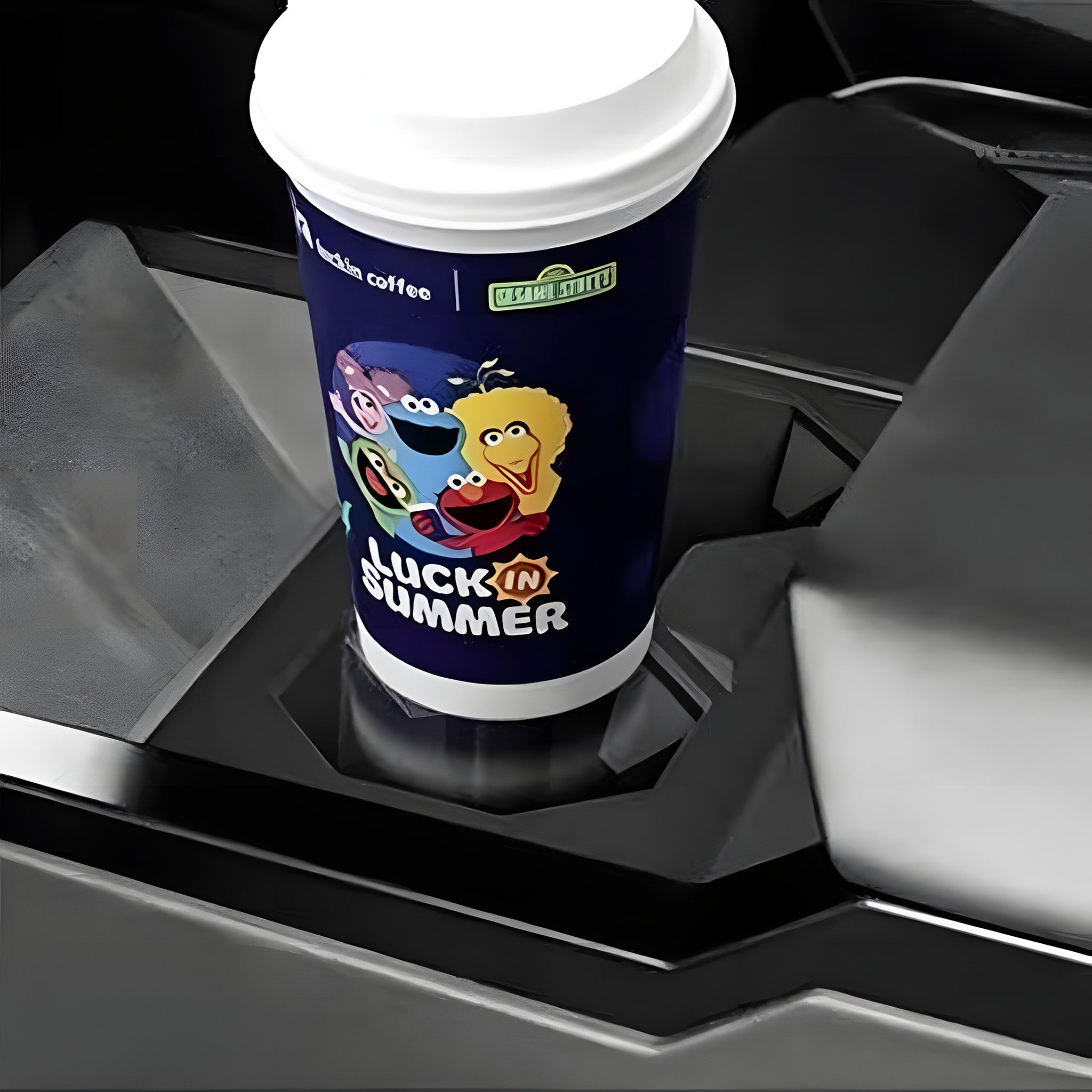Premium Cup Holder Insert for Tesla Cybertruck - Non-Slip Drink Holder Accessory for Secure Beverage Storage | Perfect for Road Trips, Commuting & Outdoor Adventures