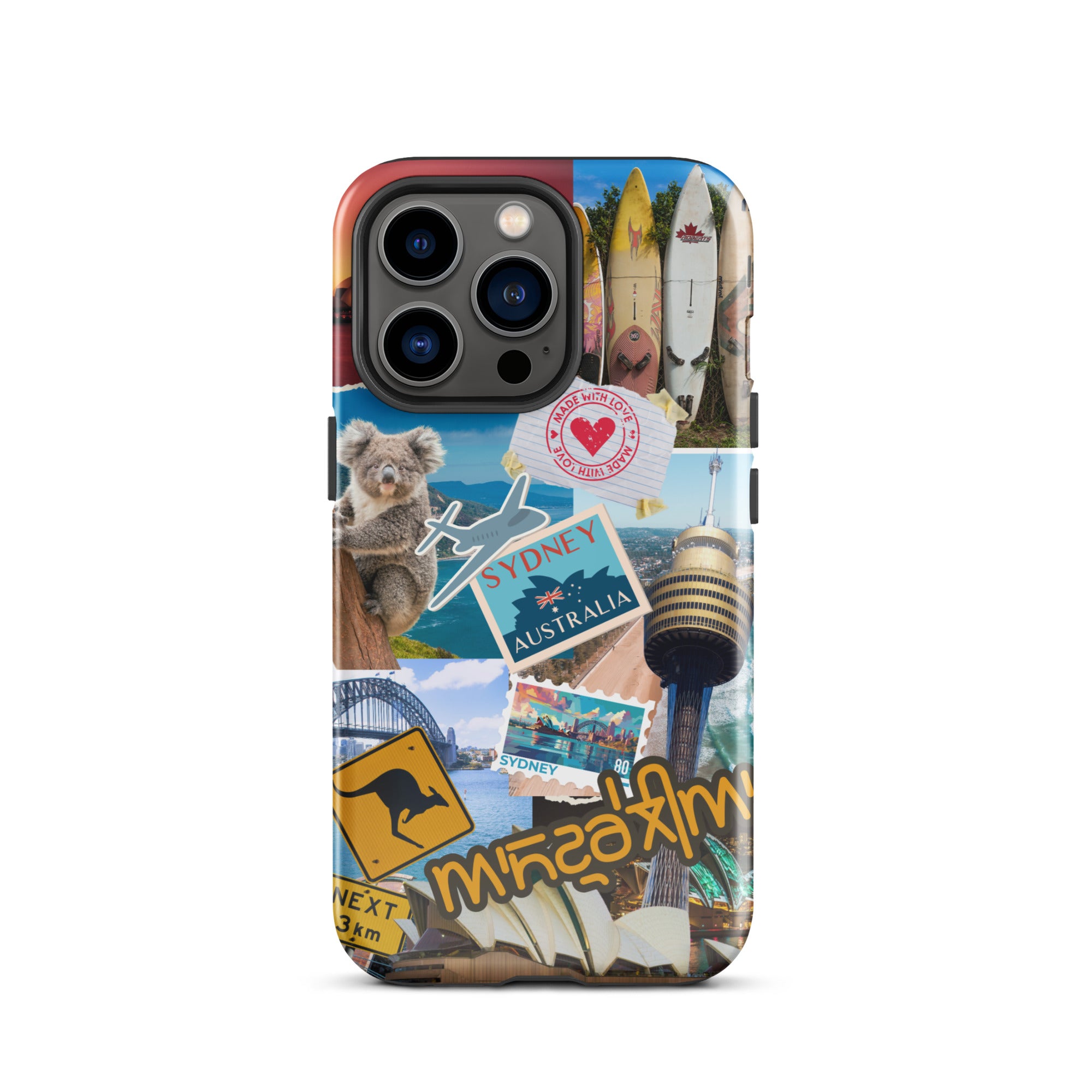 Premium Sydney Collage iPhone Case - Stylish & Durable Phone Cover for iPhone Models - Perfect for Travel, Work & Everyday Protection