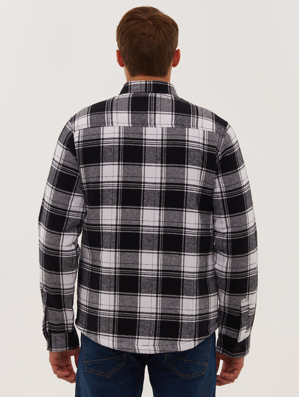 Montell Flannel Check Shirt for Men - Soft Plaid Long Sleeve Button Down Shirt - Casual & Outdoor Wear for Fall & Winter