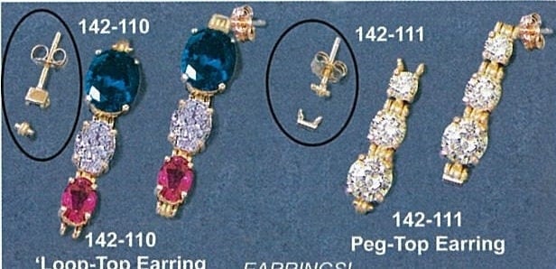 5mm & 10mm Heart Cut Solid Sterling Silver or 14kt Gold Jewelry Set - Interchangeable Bracelet, Earrings & Pendant for DIY Jewelry Making | Perfect for Valentine's Gifts, Anniversary Presents & Everyday Fashion Accessories