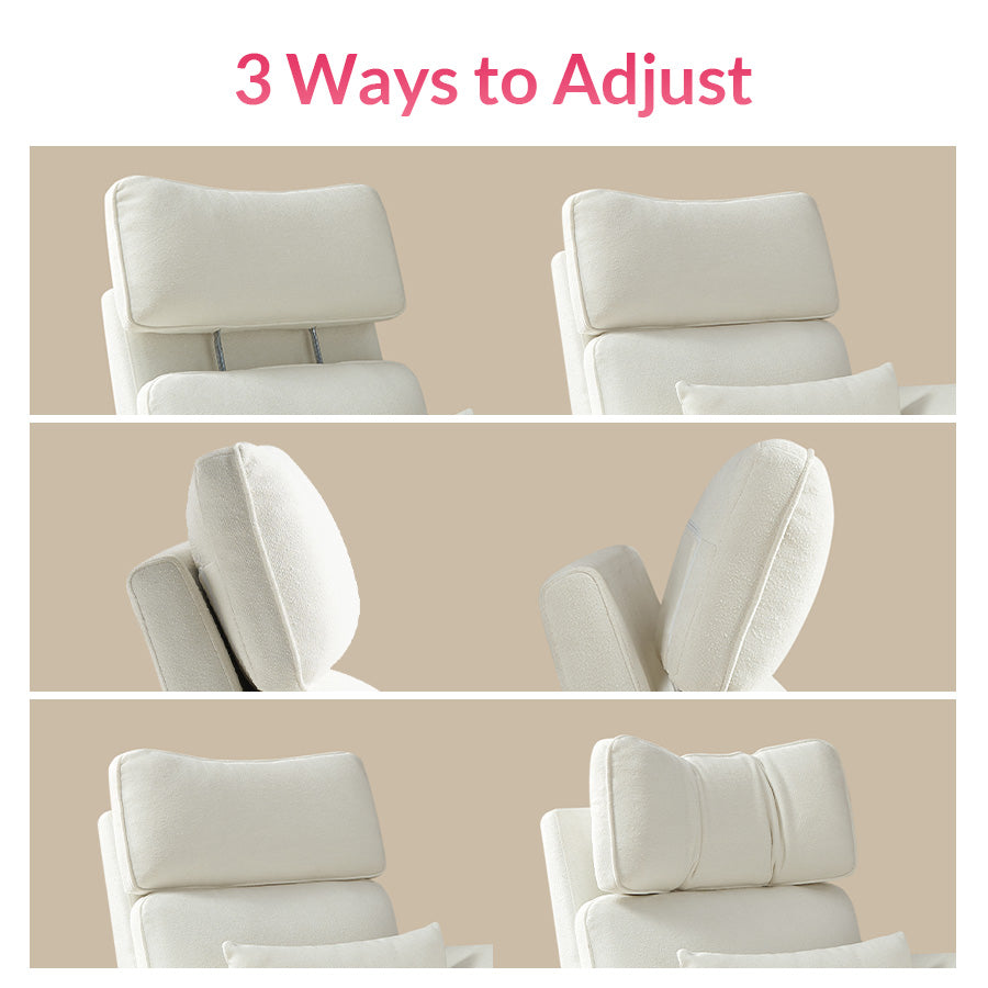 Comfortable Baby Nursery Power Glider Recliner - Perfect for Nursing, Rocking & Bonding with Your Newborn - Ideal for Nurseries, Bedrooms & Living Rooms
