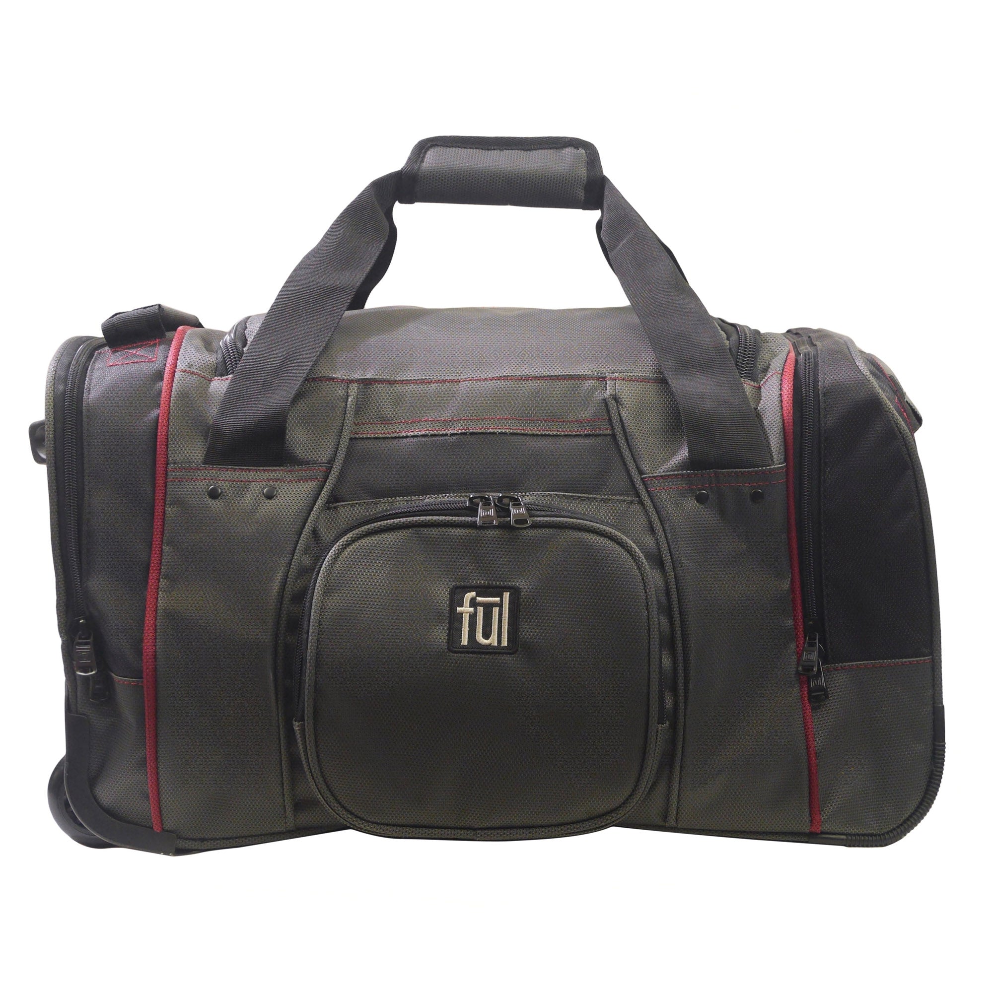 Jet 21 Rolling Duffel Bag - Large Expandable Travel Luggage with Wheels for Men & Women - Perfect for Air Travel, Gym, Sports & Weekend Getaways