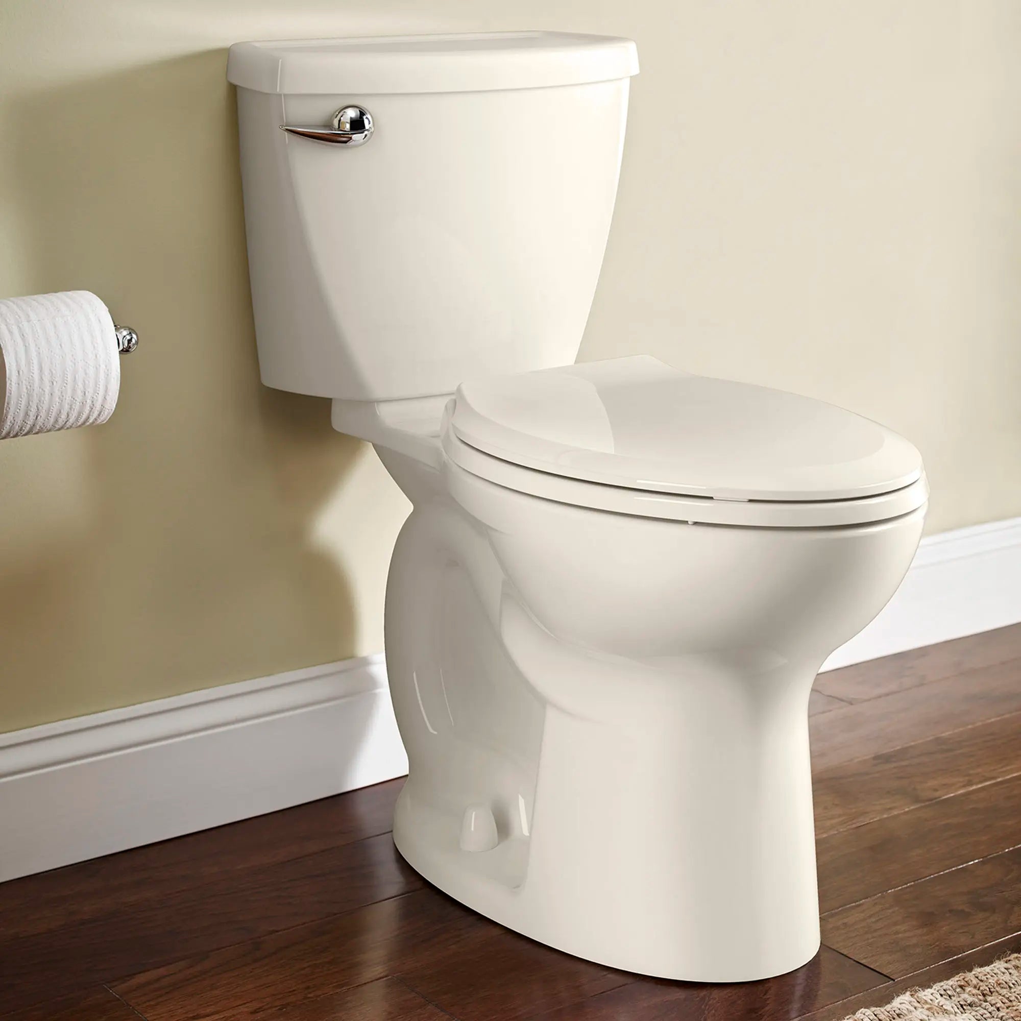 Cadet 3 1.28 GPF/4.8 LPF Left-Hand Trip Lever Elongated Chair Height Toilet - Perfect for Modern Bathrooms & Water-Efficient Homes