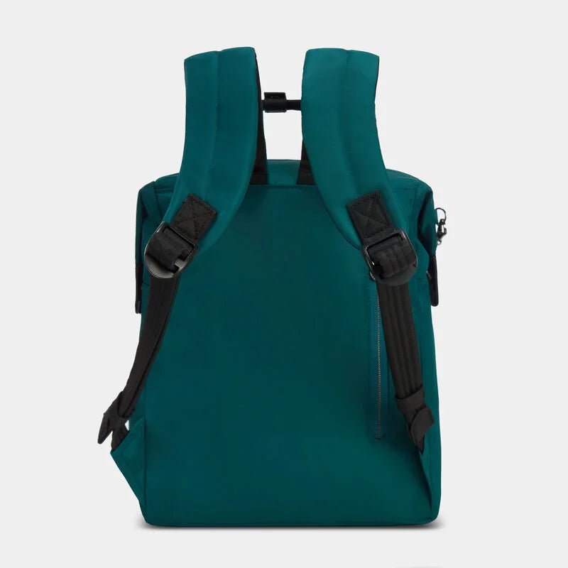 Travelon Anti-Theft Addison Large Backpack for Women & Men - Secure Laptop Backpack with RFID Blocking for Travel, Commuting & Work - Water-Resistant & Lightweight Design