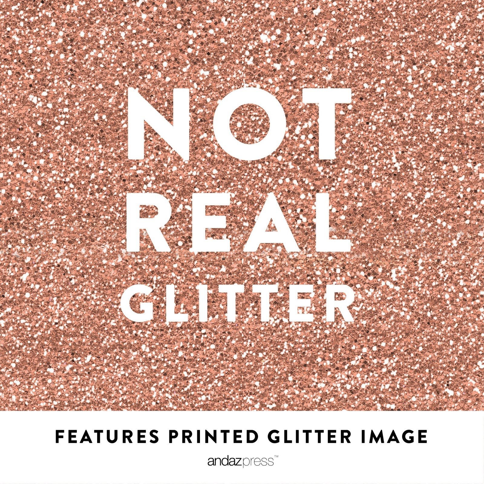 Rose Gold Glitter Wedding Signs 4x6in - Reserved Decor for Parties