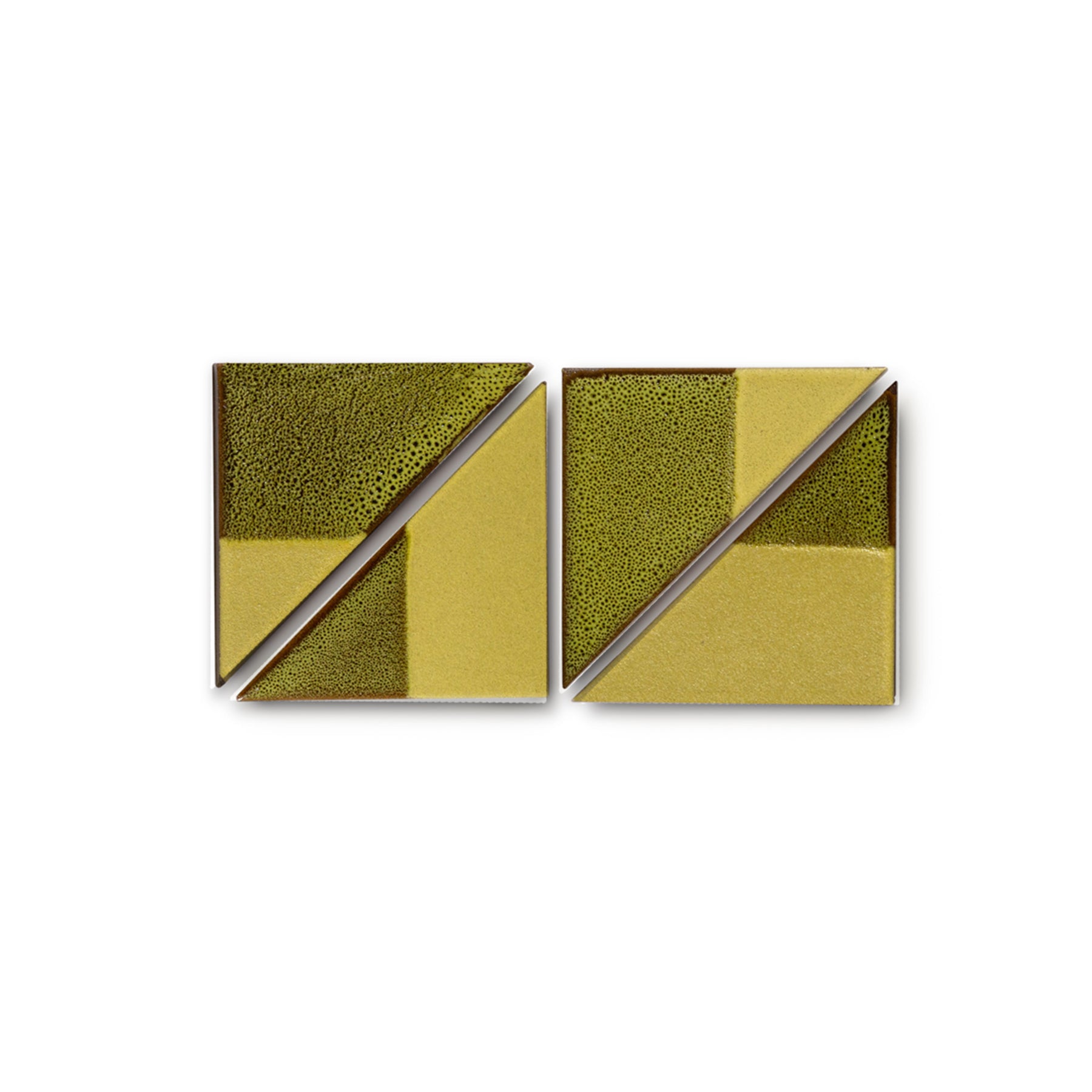 DG14 Ochre Blend Triangle Earrings - Boho Chic Geometric Jewelry for Women | Perfect for Casual Wear, Parties & Gift Giving