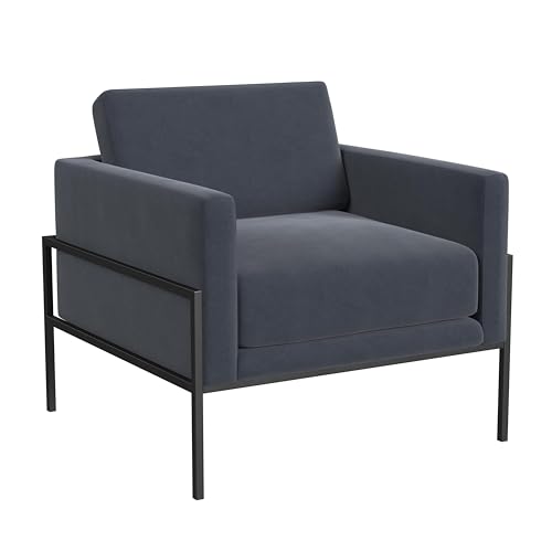 Steel Blue Velvet