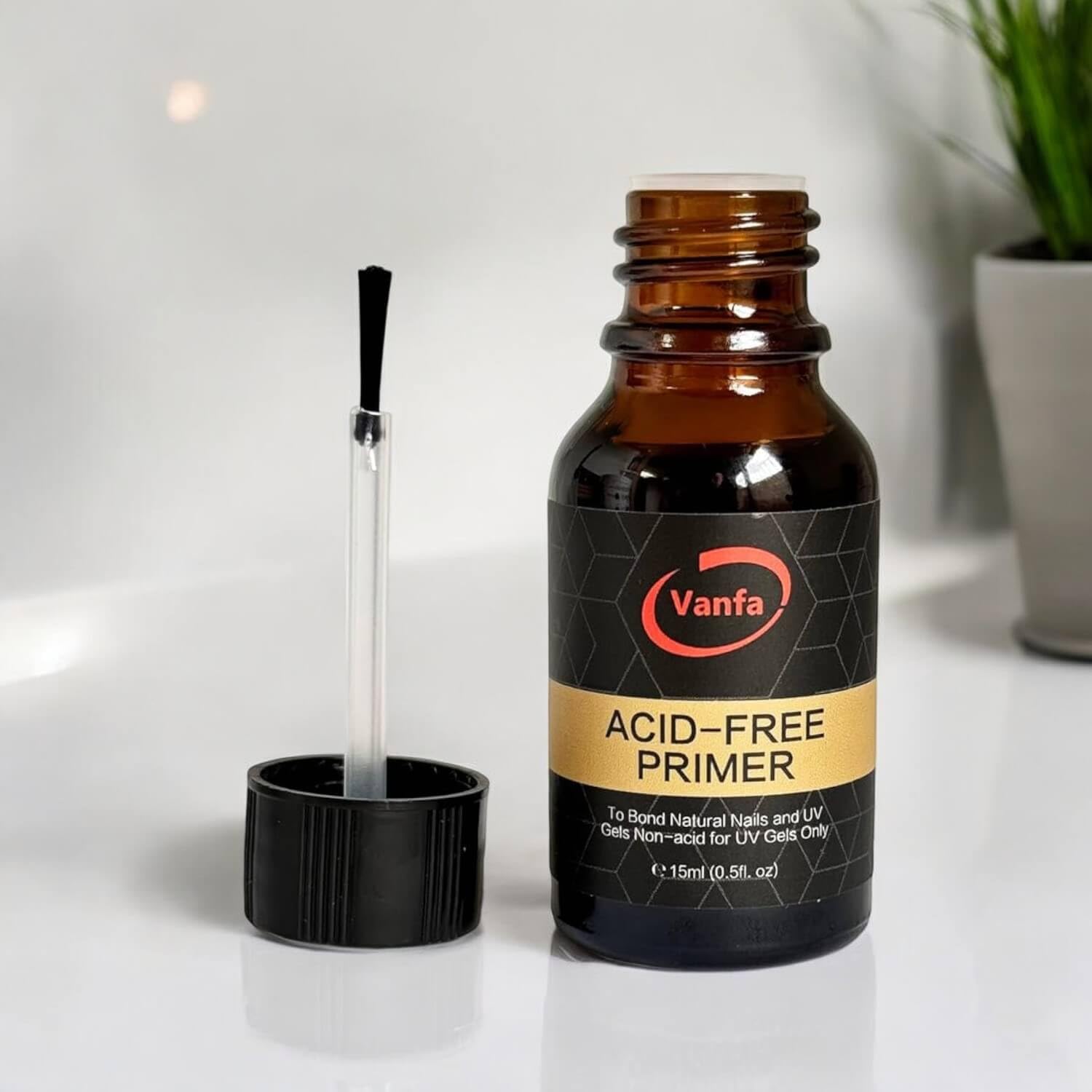 Best Nail Primer & Dehydrator for Acrylic Powder & Gel Polish - Prep Nails for Long-Lasting Manicures & Salon-Quality Results