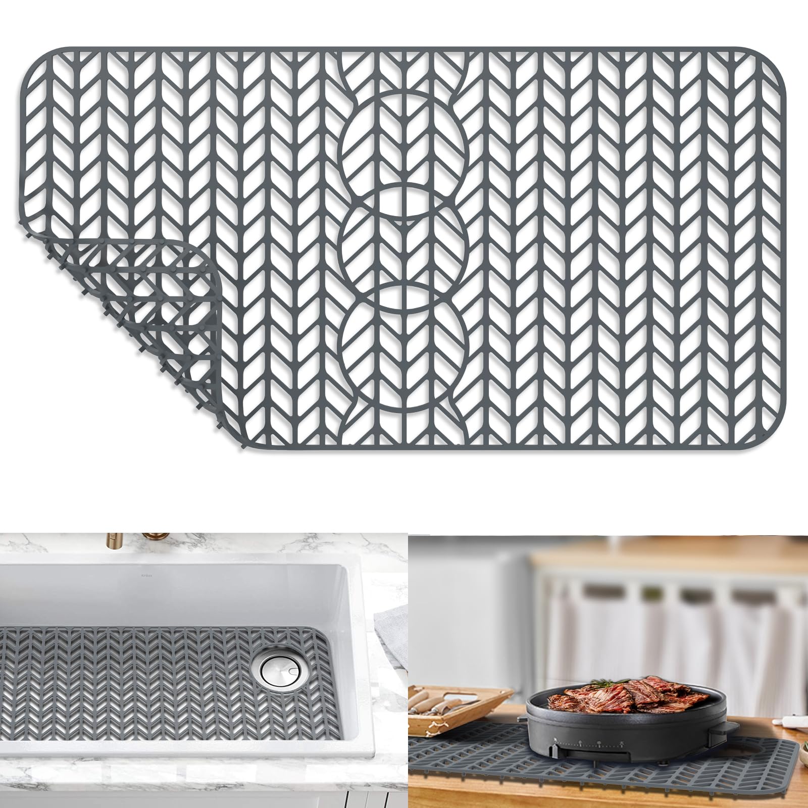 GUUKIN Silicone Sink Protector Mat - 29