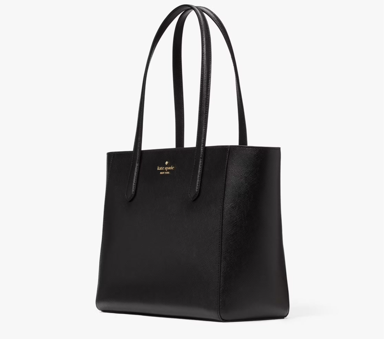 Kate Spade Staci Medium Tote Handbag KG473 in Black | Premium Leather Work Bag for Women | Perfect for Office, Travel & Everyday Use