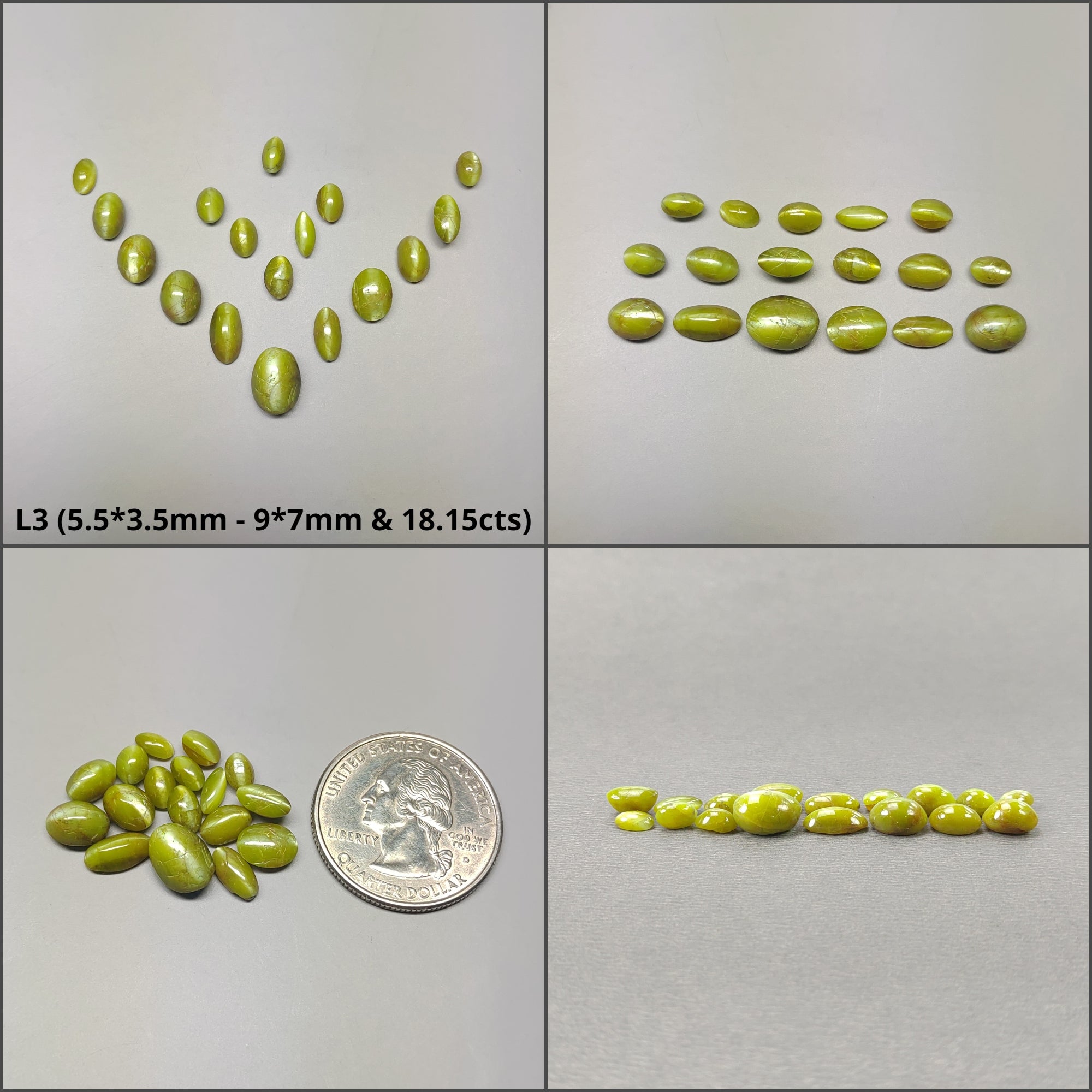 Natural Untreated Chrysoberyl Cat's Eye Gemstone Cabochon - Oval Shape for Jewelry Making, Healing Crystals & Spiritual Collection (10x8mm) | Perfect for Rings, Pendants & Meditation Accessories