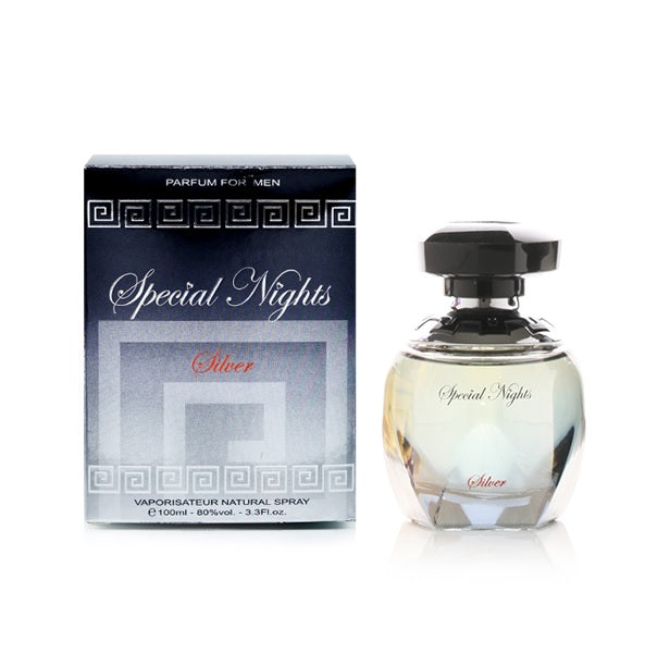 Special Nights Silver Eau de Parfum 100ml - Long-Lasting Floral Fragrance for Women, Perfect for Evening Events & Romantic Dates
