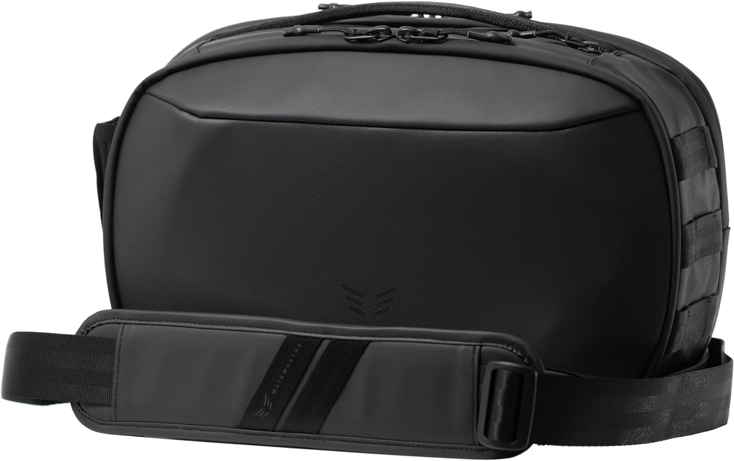 Stealth Pilot Flight Bag - Durable Ballistic Nylon Aviation Bag for Headset, Tablet & Logbook Storage - Perfect for Commercial & Private Pilots - Ideal for Travel, Training & Everyday Use
