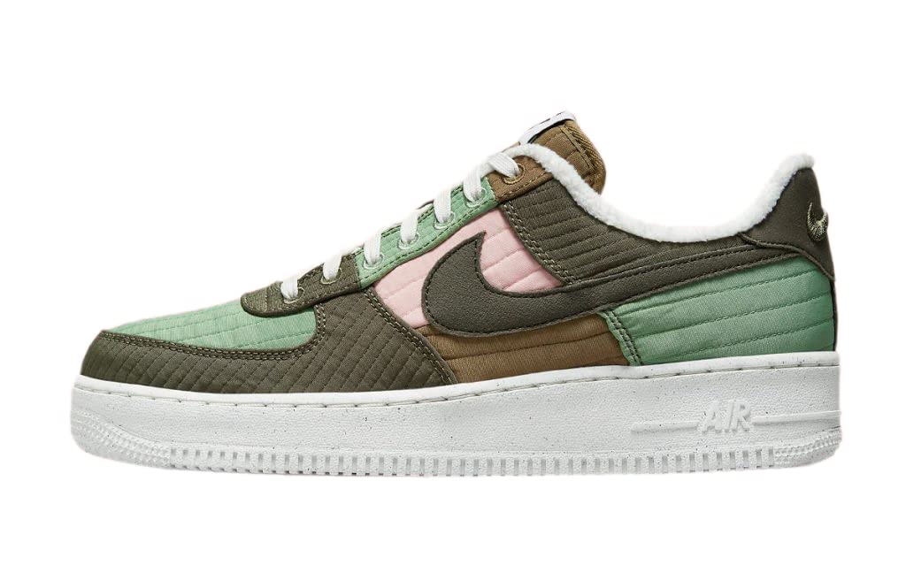 Nike Men's Air Force 1 Low DC8744-300 Toasty White Sneakers - Size 8 US - Casual & Streetwear Shoes for Everyday Comfort