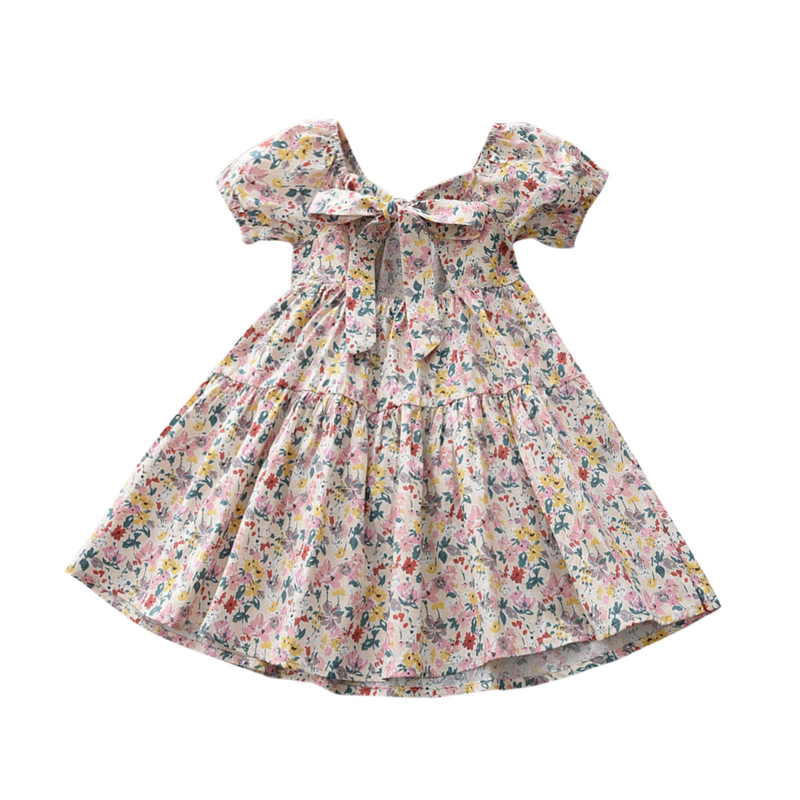 Toddler Baby Girl Cotton Lace Princess Overalls Dress - Long Sleeve Casual Outfit for Birthday Party, Photo Shoot & Special Occasions