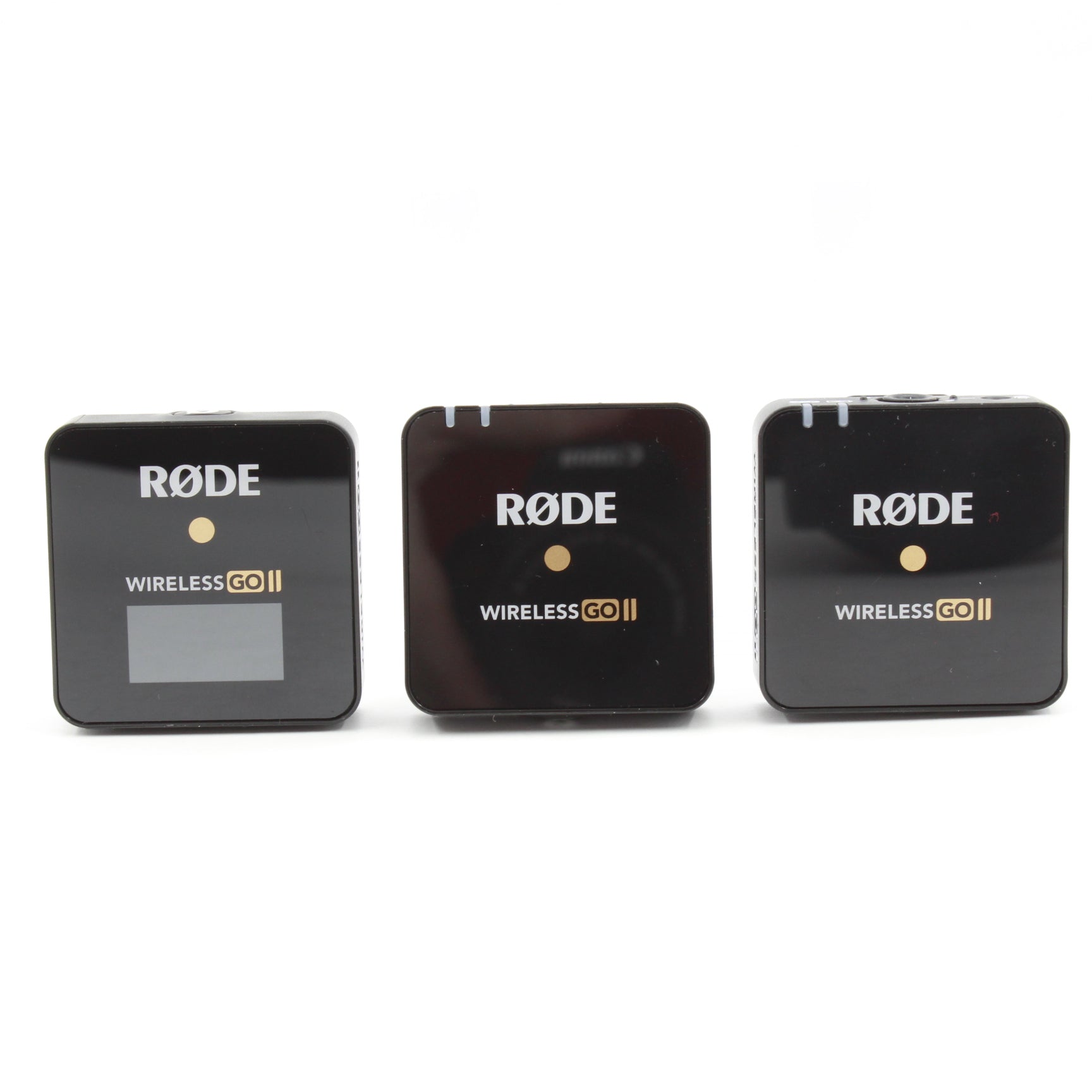 Rode Wireless GO II Compact Digital Wireless Microphone System - 2 Person Kit with Built-in Recorder (2.4GHz, Black) | Perfect for YouTube Videos, Podcasting, Interviews & Live Streaming