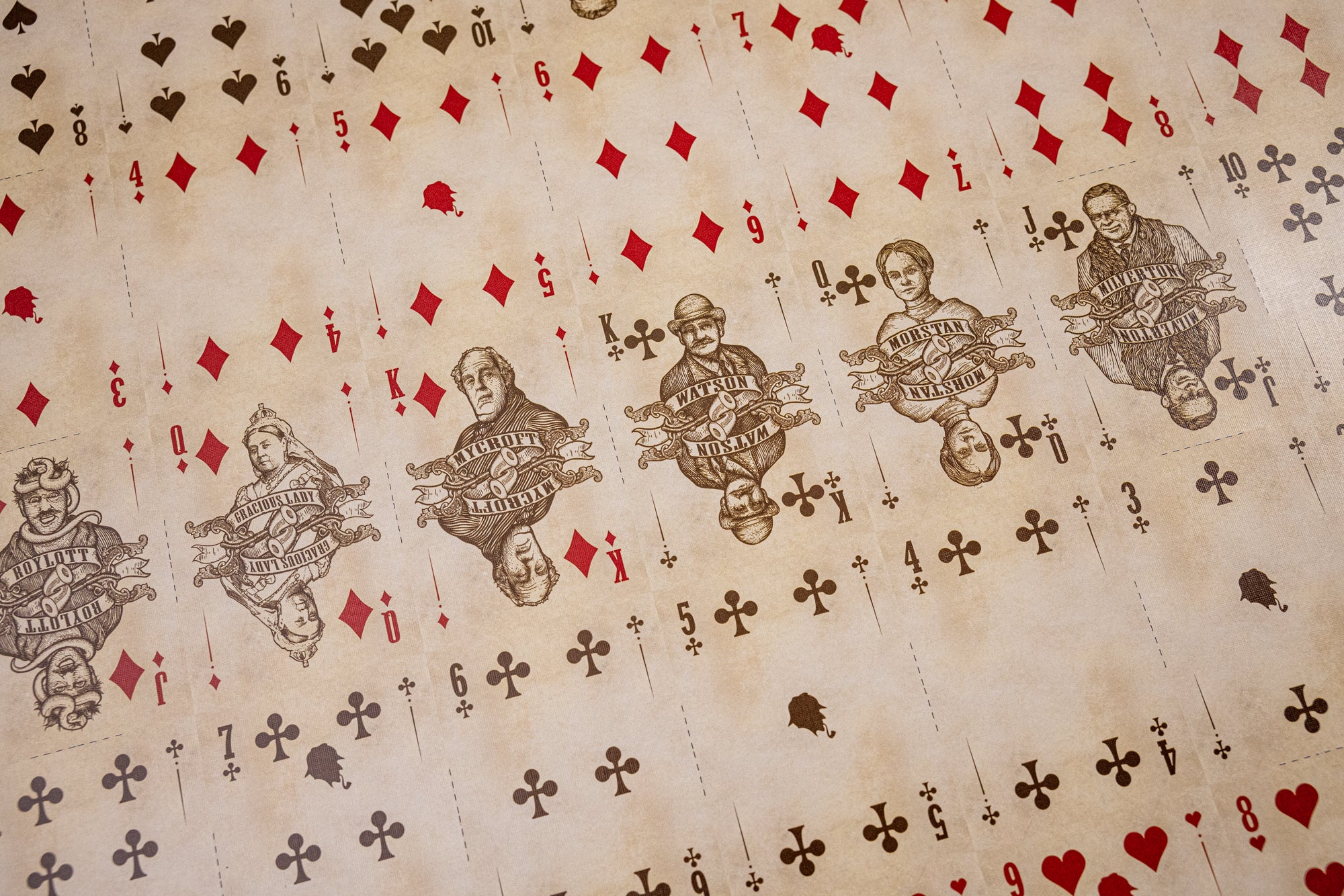 Baker Street Uncut Sheet - Authentic Collectible for Poker, Magic & Decor | Perfect for Game Rooms, Themed Parties & Wall Art