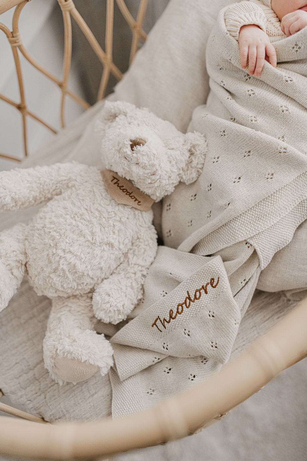 Freddy The Teddy Cream Plush Bear - Soft & Cuddly Stuffed Animal Toy for Kids, Babies & Adults | Perfect for Gifts, Nursery Decor & Comfort