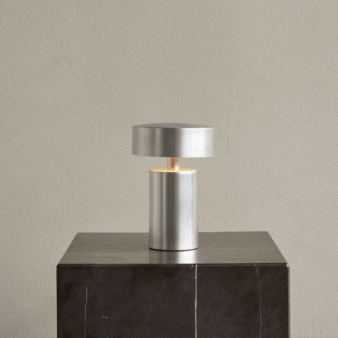 Modern LED Column Table Lamp - Adjustable Brightness for Bedroom, Living Room & Office - Energy Efficient Desk Light for Reading, Working & Decor
