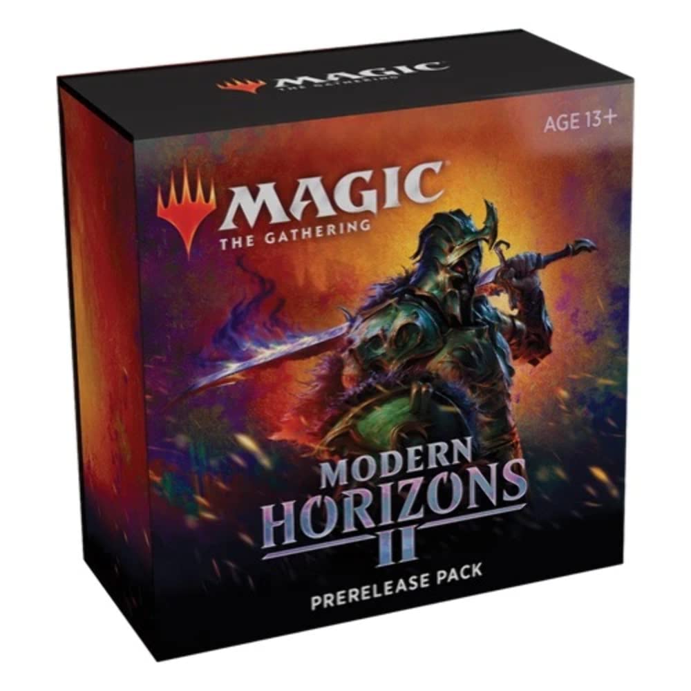 Magic: The Gathering Modern Horizons 2 Prerelease Kit - Booster Packs, Foil Card & Playmat for MTG Tournaments & Casual Gaming