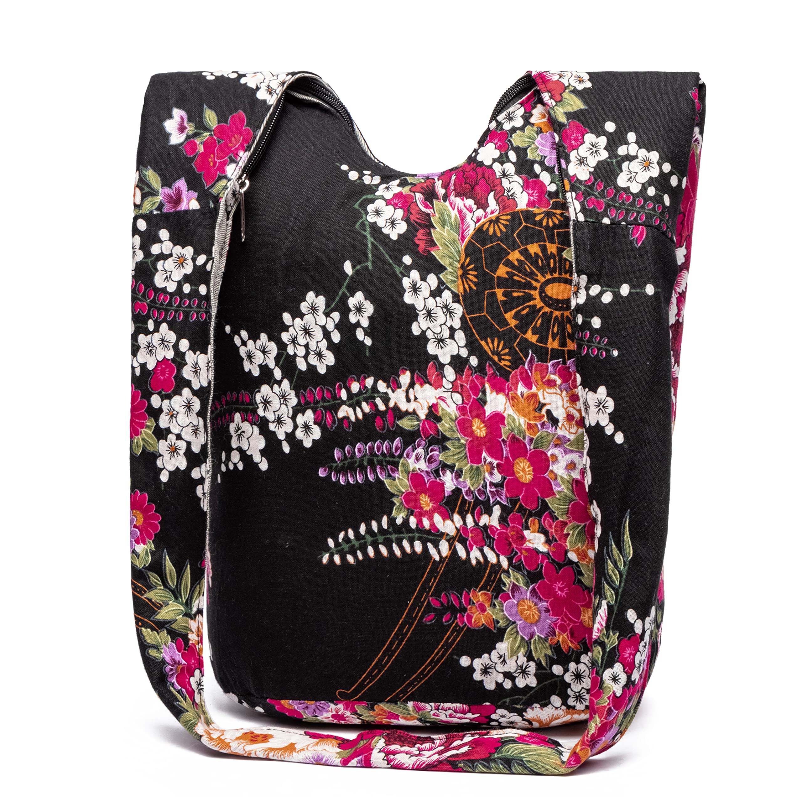 Stylish Women's Canvas Shoulder Bag - Bohemian Crossbody Purse with Animal Print for Everyday Use, Travel & Casual Outings