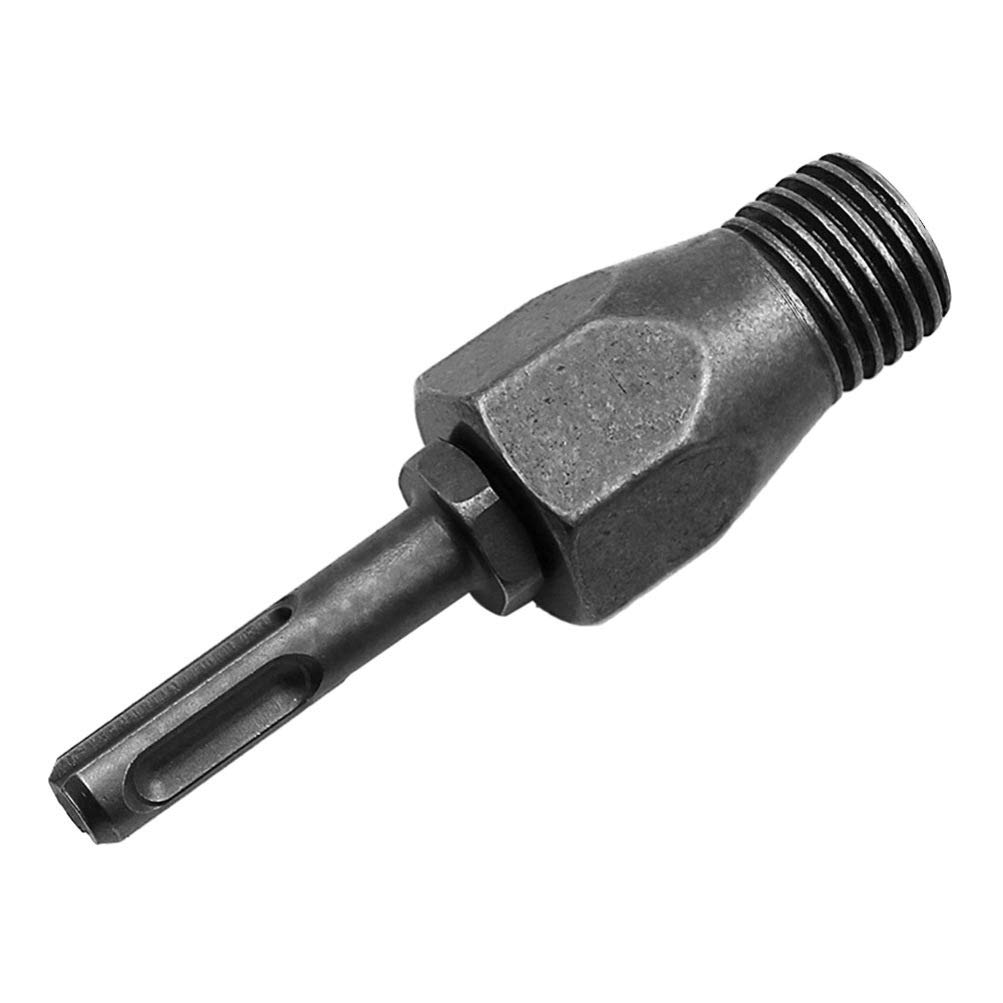 Premium Diamond Drill Bits Set - Core Drill Bit Adapter with Threaded Hole for Hammer & Power Drills - Black Metal Circle Handle for Tile, Glass, Ceramic & Stone - Perfect for DIY Projects & Professional Use