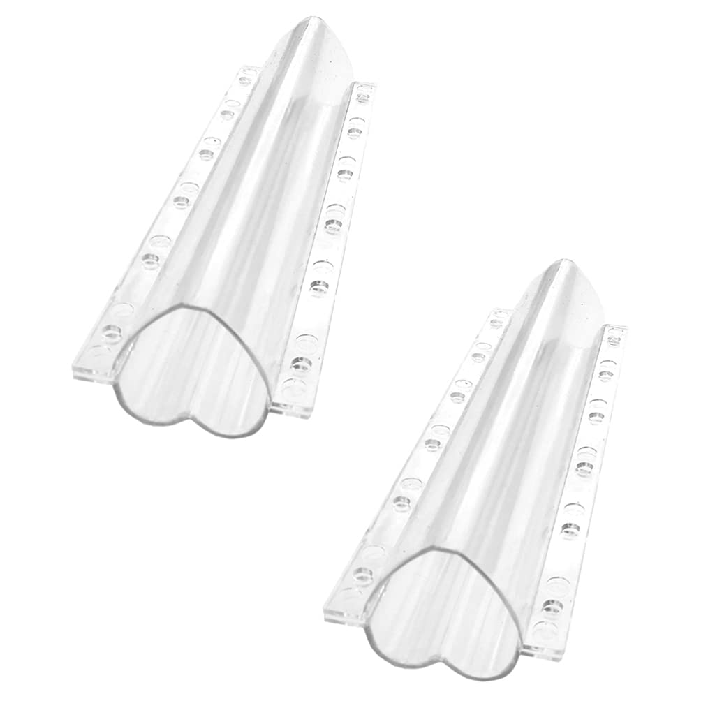 Heart Shaped Cucumber Molds 2Pcs - Vegetable & Fruit Growth Shaping Tool for DIY Heart Cucumbers - Perfect for Home Gardening, Kids' Projects & Unique Salad Garnishes