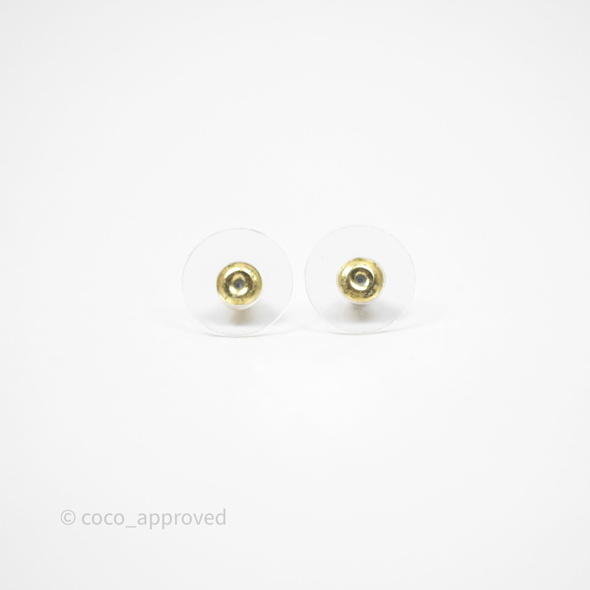 Chanel CC Pearl Earrings in Gold Tone - Luxury Fashion Jewelry for Women | Perfect for Parties, Weddings & Special Occasions