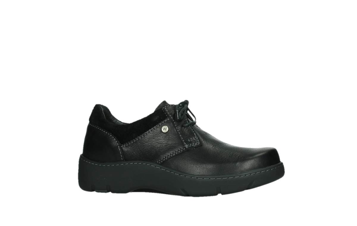 Wolky Women's Comfortable Oxford Shoes - Classic Leather Slip-On Walking Shoes for Work, Travel & Everyday Wear