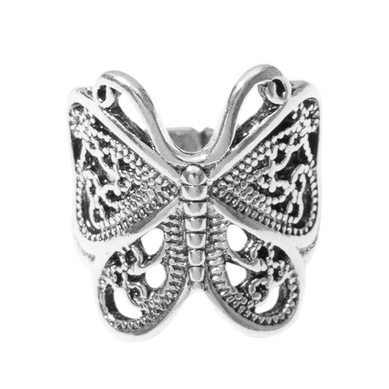 Vintage Gothic Punk Band Ring for Men & Women - Wedding & Statement Jewelry