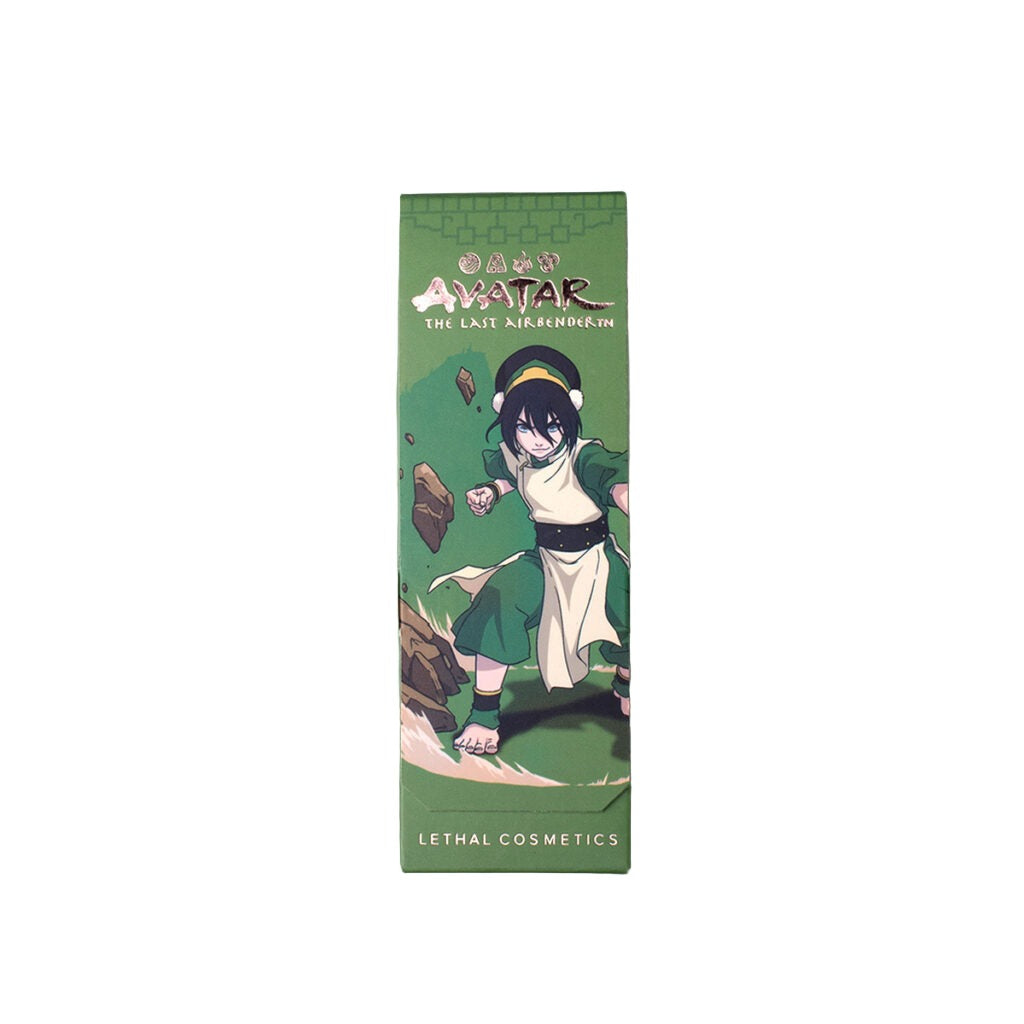 Lethal Cosmetics Avatar The Last Airbender Toph Eyeliner Set - Waterproof Liquid Eyeliner for Precise Lines & Bold Looks - Perfect for Cosplay, Halloween & Anime Makeup