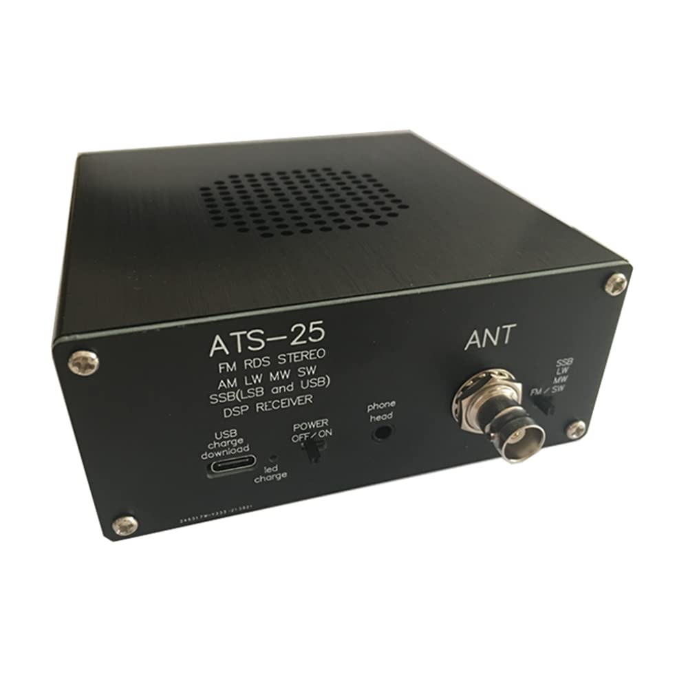 Upgraded V5.2 ATS-25 SI4732 Digital Radio Receiver - Portable 2.4