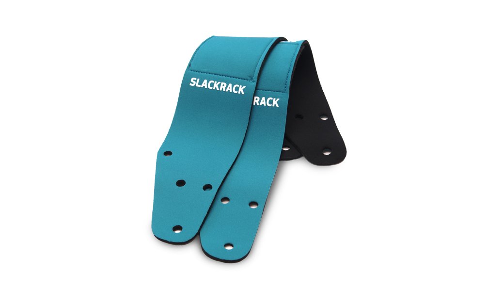 GIBBON Slacklines Slackrack Pads - Protective Fitness Training Pads for Slackrack (Blue, 2 Pack) - Durable Replacement Pads for Home & Outdoor Workouts