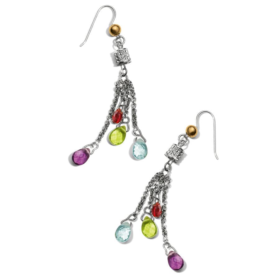 Meridian Aurora French Wire Earrings - Elegant Dangle Earrings for Women, 925 Sterling Silver Hook Earrings, Perfect for Parties, Weddings & Everyday Wear