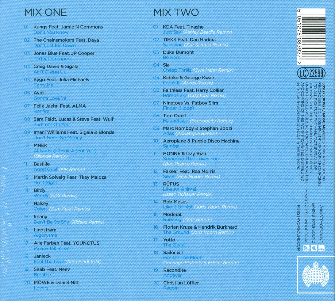 Ministry Of Sound: Chilled House Winter - Various Artists | Relaxing Electronic Music for Home, Party & Workout
