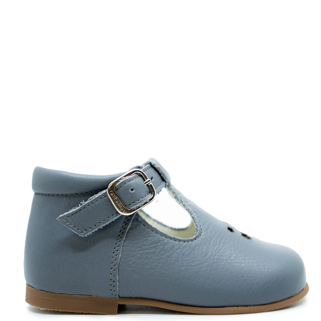 Andanines Steel Blue Star Baby Shoes - Comfortable & Stylish First Walkers for Infants & Toddlers - Perfect for Everyday Wear, Special Occasions & Photo Shoots