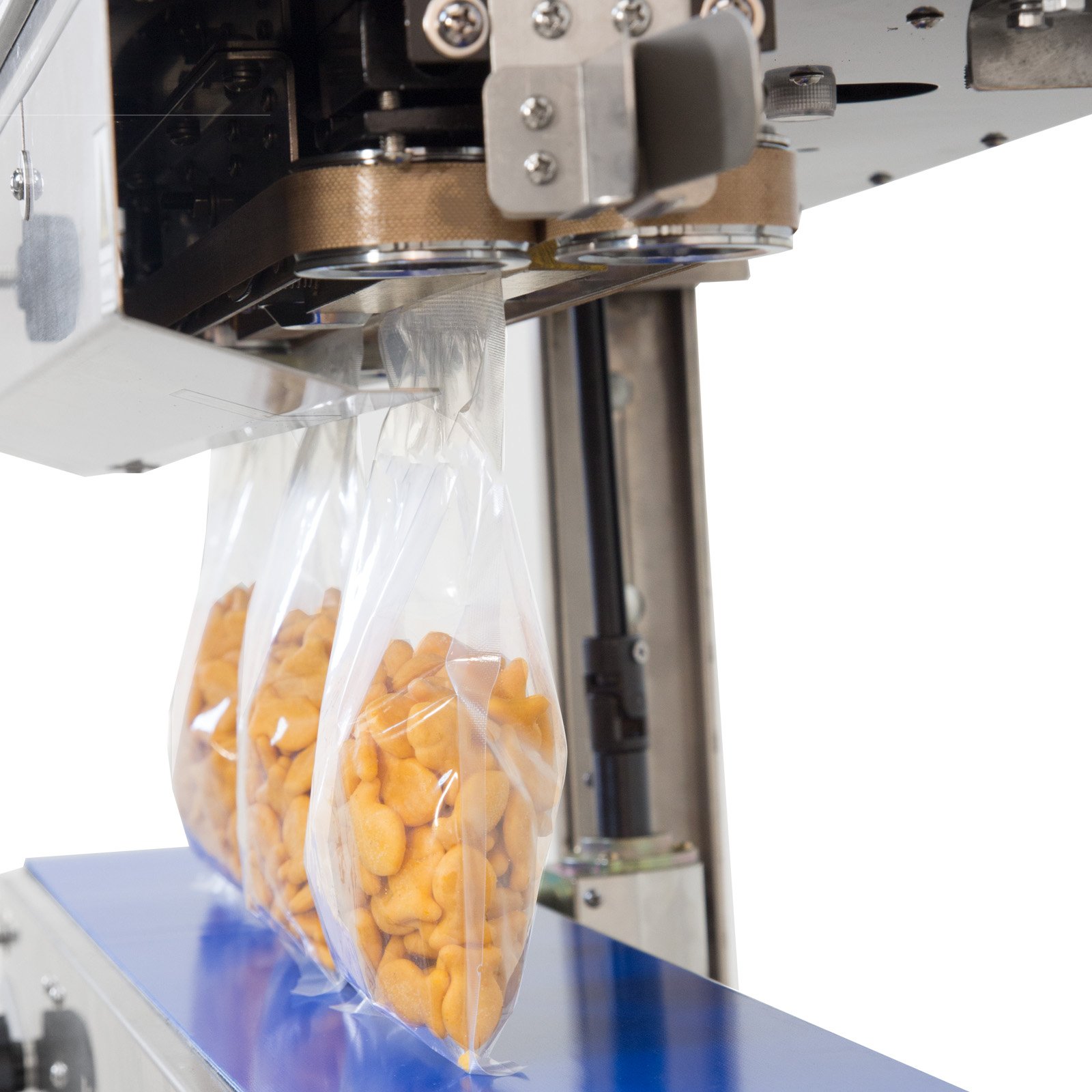 JORESTECH CBS-730I Digital Temperature Control Continuous Band Sealer - Stainless Steel Vertical/Horizontal Food Packaging Machine for Snacks, Coffee, Spices | Commercial & Home Use